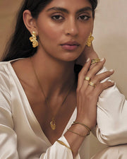 STASSIA GOLD EARRINGS
