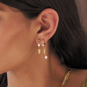 MIMI PEARL AND GOLD EARRINGS