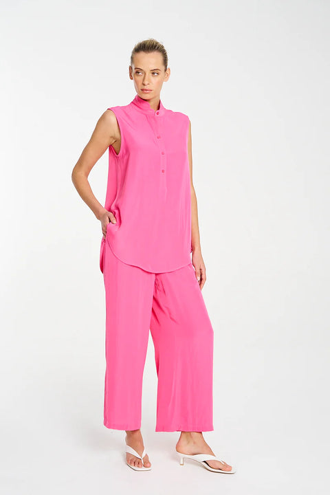 TAB SLIDE TANK - HOT PINK