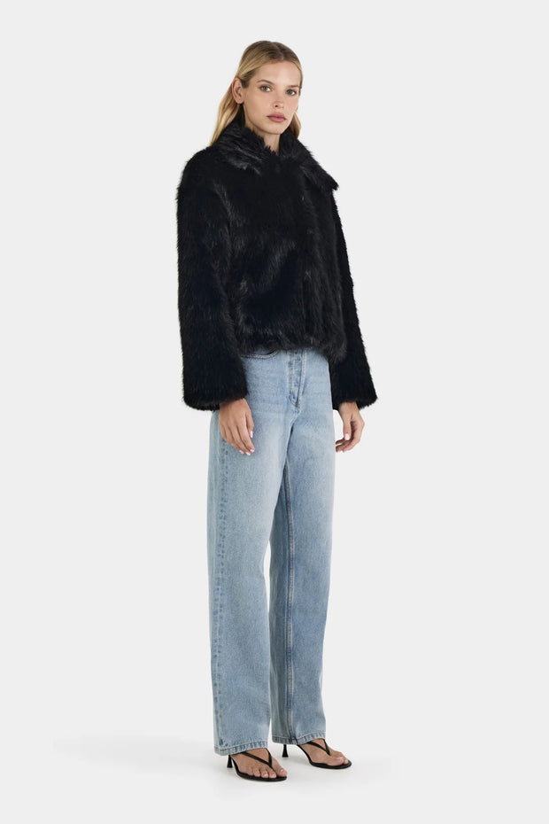 FRANKIE FAUX FUR JACKET