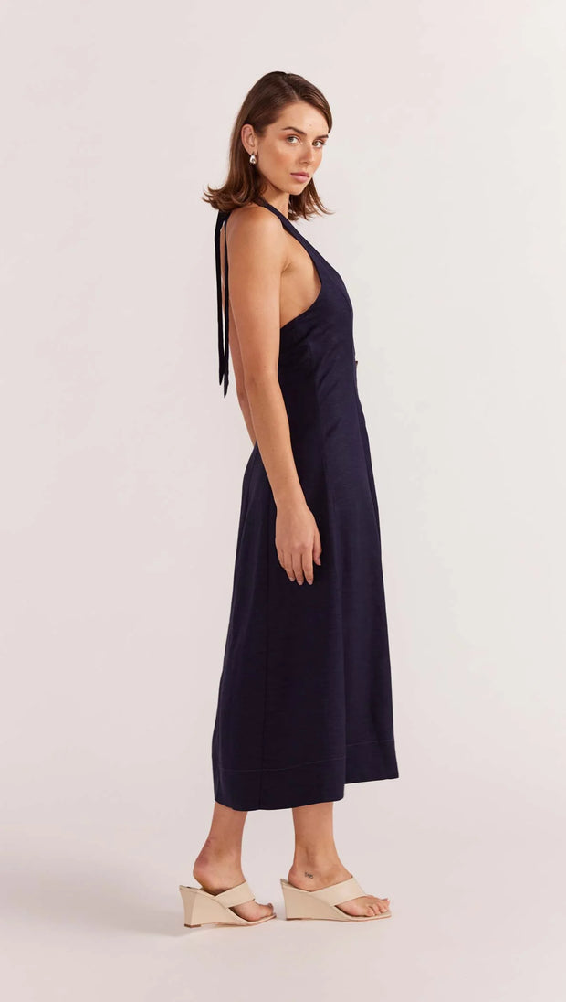 ALORA HALTER DRESS