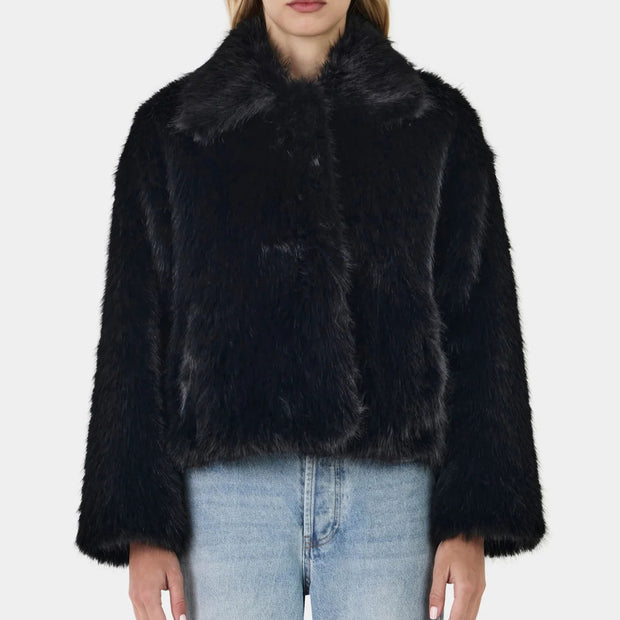 FRANKIE FAUX FUR JACKET