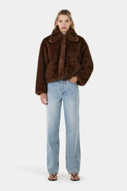 FRANKIE FAUX FUR JACKET