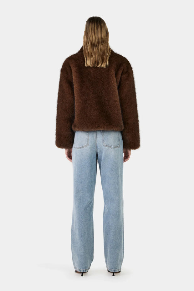 FRANKIE FAUX FUR JACKET