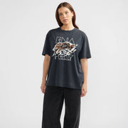 JESSIE OVERSIZED TEE TIGERS EYE
