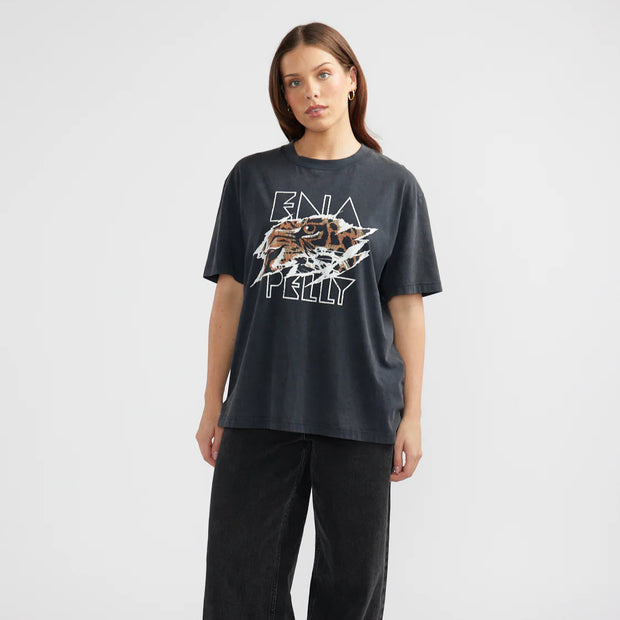 JESSIE OVERSIZED TEE TIGERS EYE