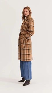 HESTON CHECK COAT