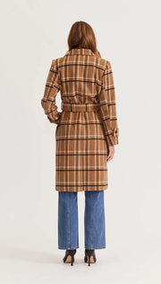 HESTON CHECK COAT