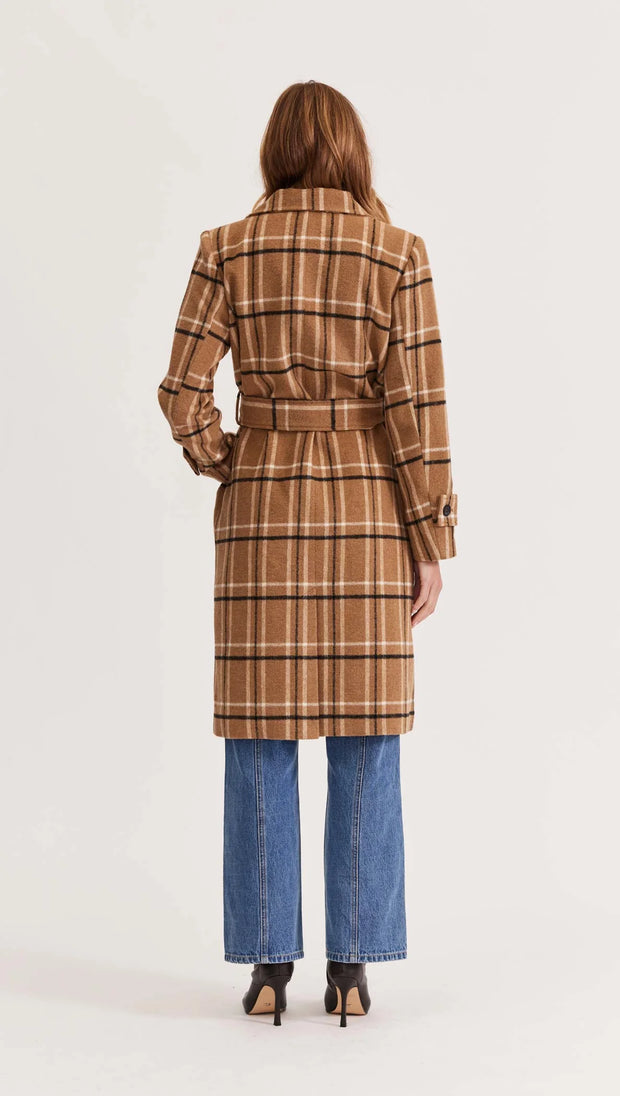 HESTON CHECK COAT