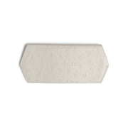 GLASSES CASE - STONE OSTRICH PRINT