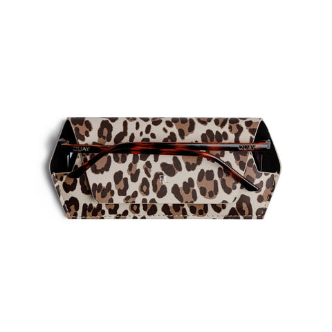 GLASSES CASE - LEOPARD