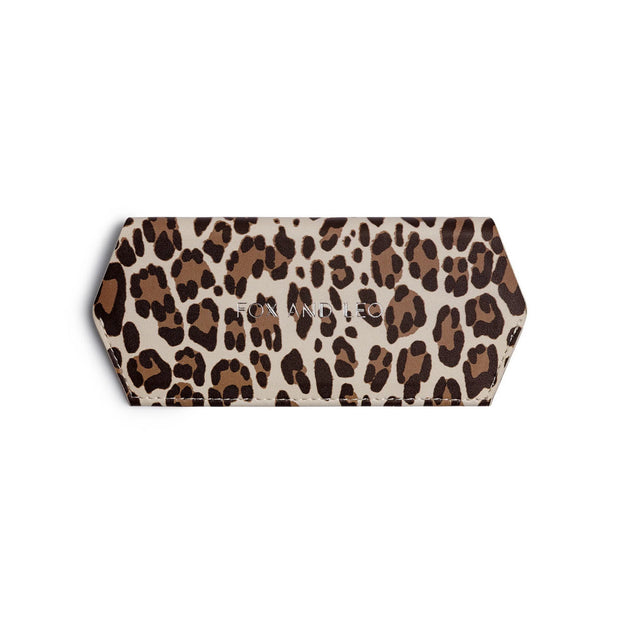 GLASSES CASE - LEOPARD