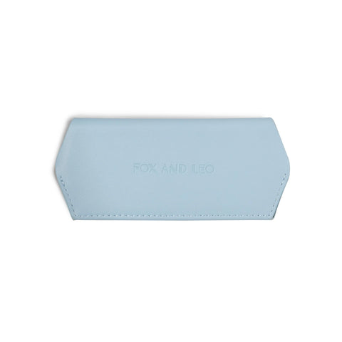 GLASSES CASE - SKY BLUE