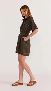 SASKIA MINI SHIRTDRESS