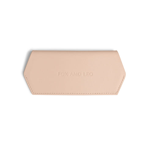 GLASSES CASE - BLUSH
