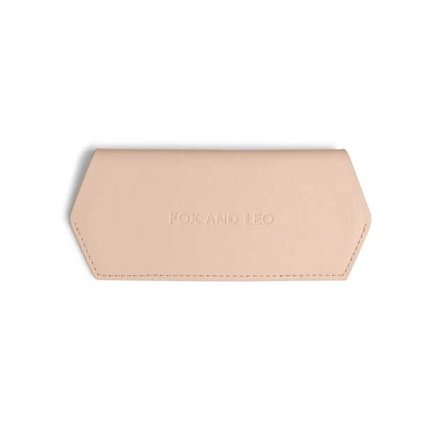 GLASSES CASE - BLUSH