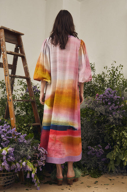 TAPESTRY KAFTAN DRESS