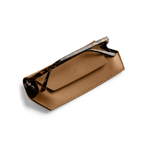 GLASSES CASE - TAN