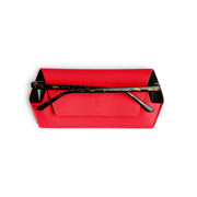 GLASSES CASE - RED