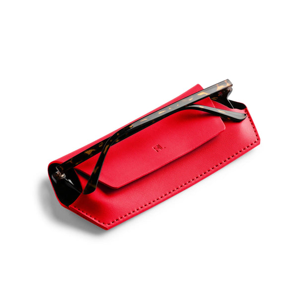 GLASSES CASE - RED
