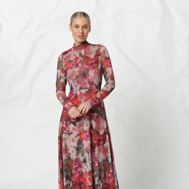 SAVANNAH MESH DRESS