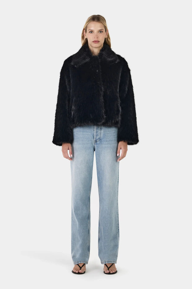 FRANKIE FAUX FUR JACKET