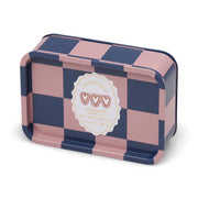 A DOPO "HEARTS" TIN CANDLE - ROSEWOOD VANILLA
