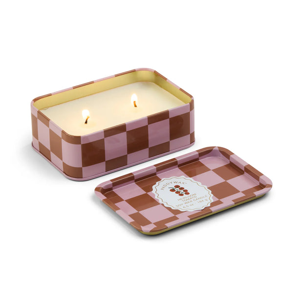 A DOPO "TOMATO VINE" TIN CANDLE - HEIRLOOM TOMATO