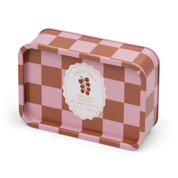 A DOPO "TOMATO VINE" TIN CANDLE - HEIRLOOM TOMATO