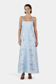 ALIDA LINEN MAXI DRESS - BELLS BEACH