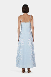 ALIDA LINEN MAXI DRESS - BELLS BEACH