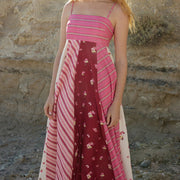 RUE DRESS - REDCURRANT MULTI