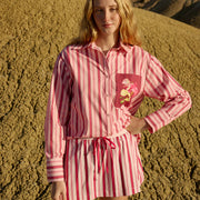 BUDDY SHIRT - ORCHID STRIPE