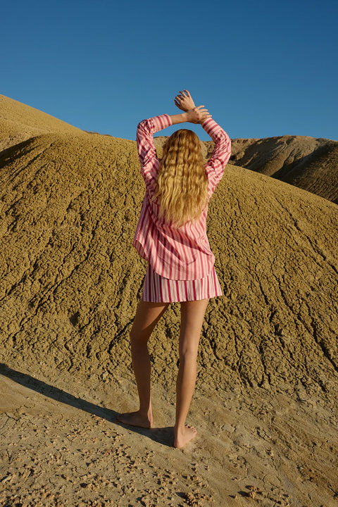 BUDDY SHIRT - ORCHID STRIPE