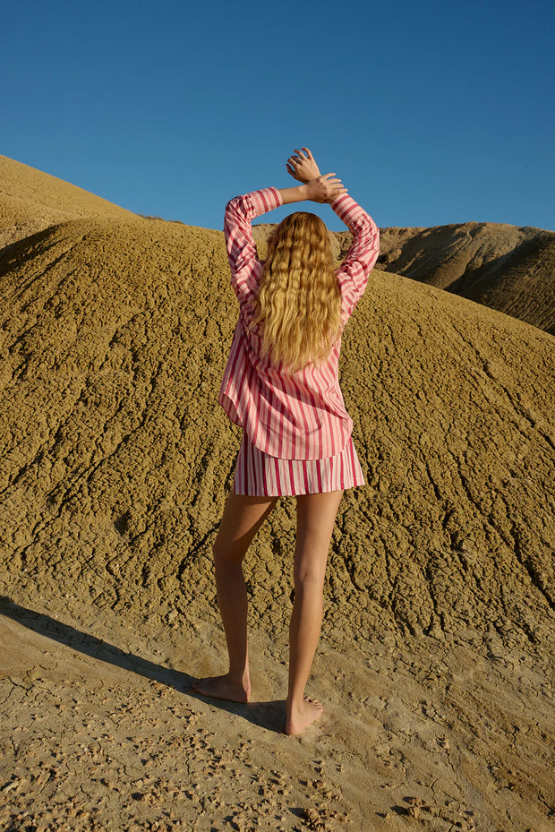 BUDDY SHIRT - ORCHID STRIPE