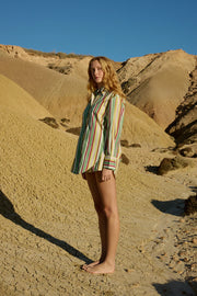 BUDDY SHIRT - MEADOW STRIPE