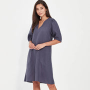 BECKY DRESS - DENIM