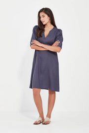 BECKY DRESS - DENIM