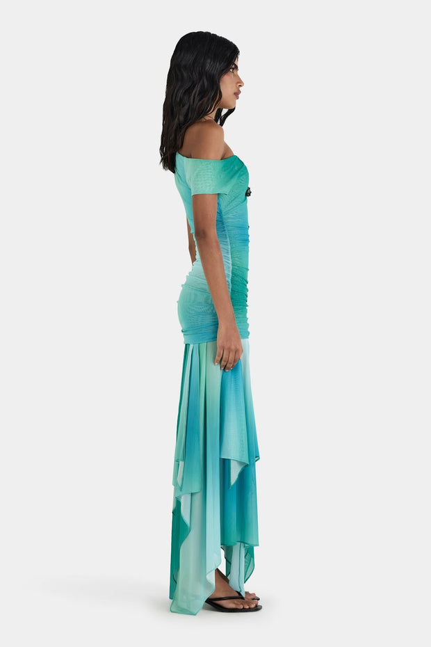 CELIA MAXI DRESS - AURA