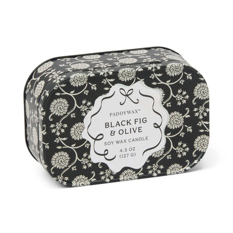 CHERIE TIN CANDLE - BLACK FIG & OLIVE