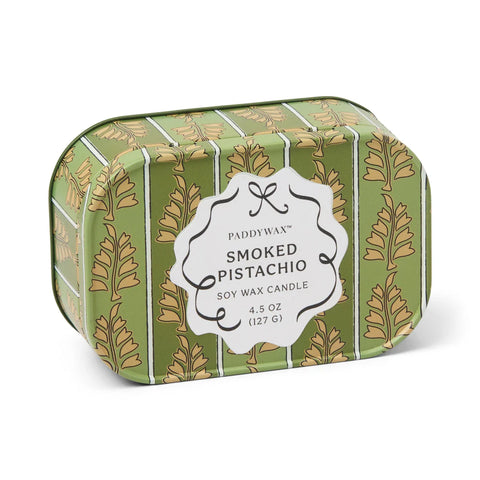CHERIE TIN CANDLE - SMOKED PISTACHIO