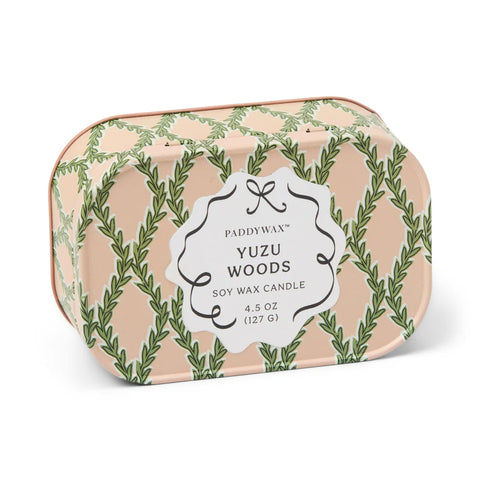 CHERIE TIN CANDLE - YUZU WOODS