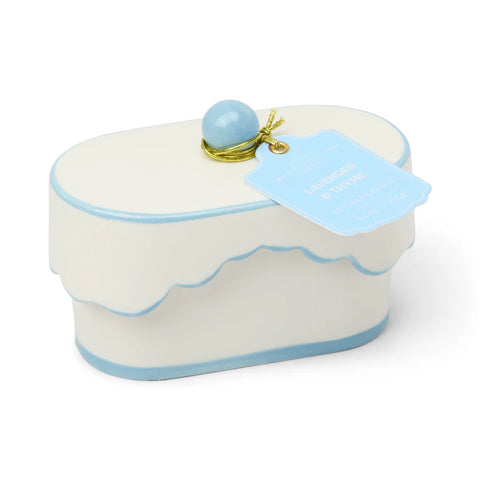 CHERIE CERAMIC CANDLE - LAVENDER & THYME