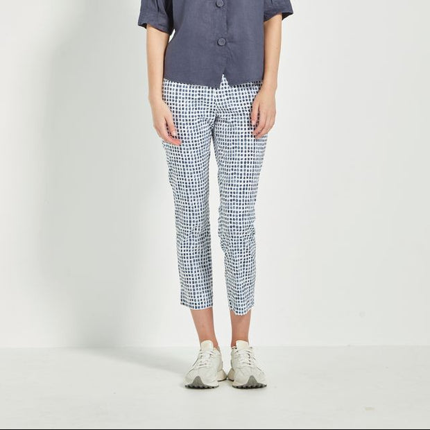 ACROBAT TILE PANT - DENIM PRINT