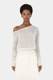 EMMY KNIT TOP- Ivory