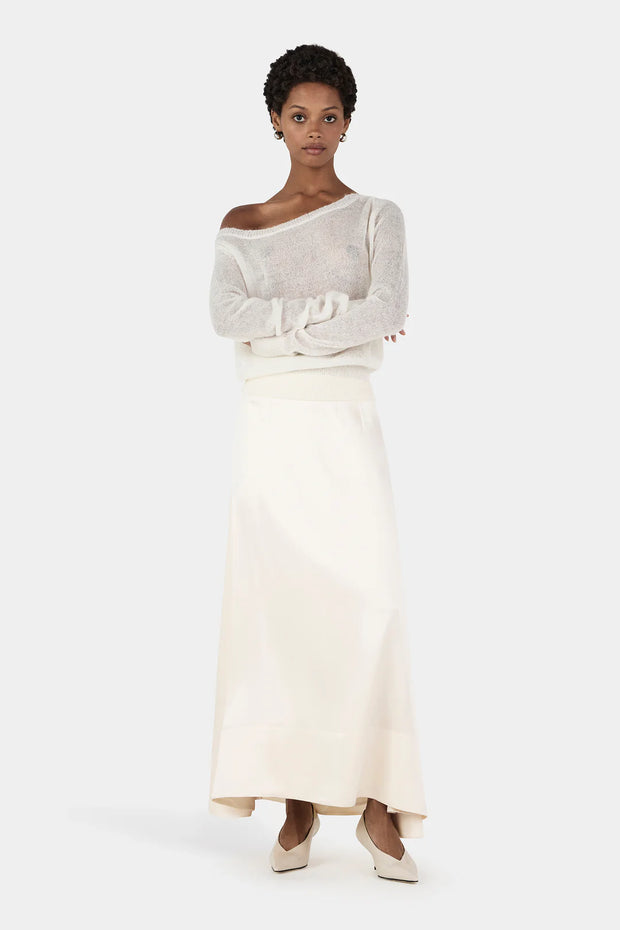 EMMY KNIT TOP- Ivory