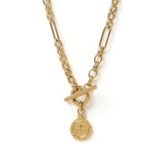 Fleur De Lis Gold Neclace