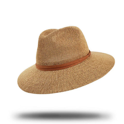 SUMMER FEDORA - TAN