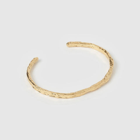 HELIOS GOLD CUFF BRACELET