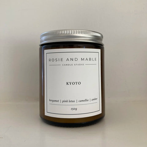 KYOTO AMBER JAR CANDLE